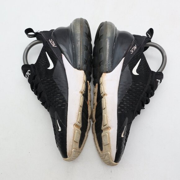 Nike Air Max 270 Sneakers Women's Size 6.5 Running Shoes Black White AH6789-001 - Picture 7 of 10